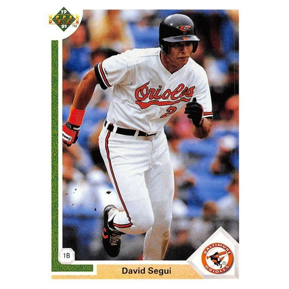1991 Haut de Pont Baseball 342 David Segui Baltimore Orioles