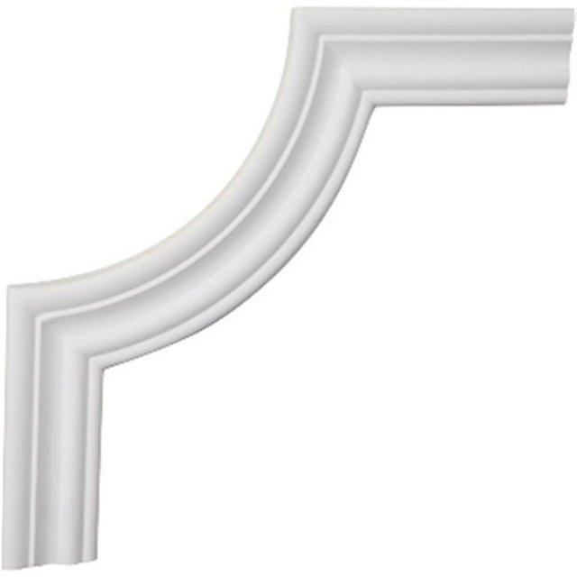 12 In. W X 12 In. H X .62 In. P Architectural Oxford Panel Moulding Corner