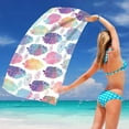 thumbnail image 5 of Uiz Merueh Beach Towels Large Beach Towel Soft Extra Pool Swimming Towels Big Travel Essentials, 5 of 7