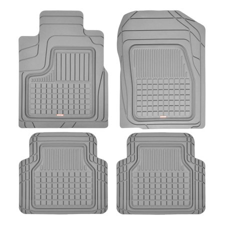 Motor Trend Performance Plus Rubber Car Floor Mats Heavy Duty