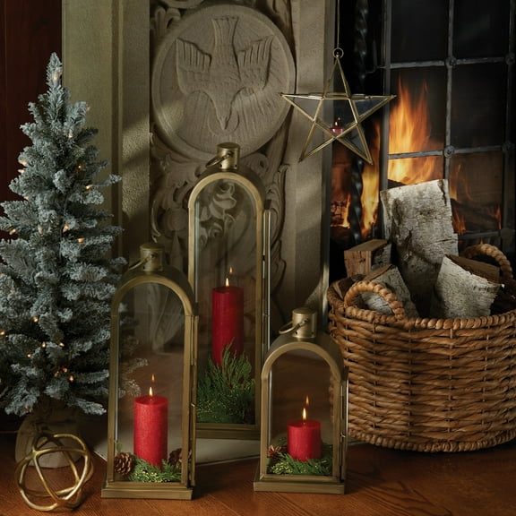 ROOT Candles Unscented Timberline™ Pillar Candle, 4 x 6, Garnet, 1 Ea.