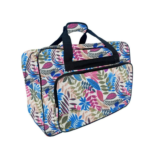 Bolsa de transporte para máquina de coser portátil, almohadilla acolchada, bolso de mano de nailon ligero, accesorios de costura, herramientas de estiloD Baoblaze Transporte de la máquina de coser