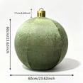 thumbnail image 2 of Inflatable Christmas Balls Ornament for Storefront Windows & Outdoor Holiday Decor Ball (60cm/23.62in), 2 of 6