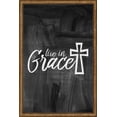 thumbnail image 1 of Live in grace cursive cross bible religion faith prayer miracles Tin Sign Chalk Board Wall Art Decor Funny Gift 12 x 18 Inch, 1 of 3