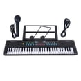 thumbnail image 1 of Teclado Piano Teclado electrónico digital con micrófono Teclado de música digital multifuncional para principiantes de, 1 of 9