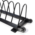 thumbnail image 3 of Power Systems Horizontal Weight Plate Rack – 16 Slots Bumper Plate Storage with Handle & Wheels, 3 of 5