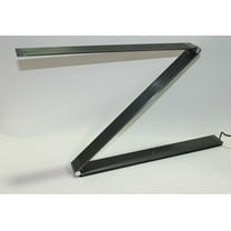 Electrix Slim Line Z - Foldable Desk LED Lamp 1217 Lm 24V 500mA - Dark Grey Brushed Aluminum - 20840-000