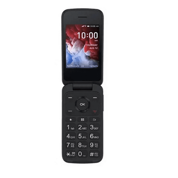 Open Box TCL Flip Pro 4056 4GB 4G GSM Unlocked Flip Phone - Senior Friendly, Easy Use (Gray)