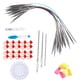 thumbnail image 5 of Juego de agujas de tejer tubo de color circular Aguja de tejer Juego de hilo de tejido de doble punta 14 tamaños: 225 mm - 10 mm Kit de agujas para suéter de 157 pulgadas ANGGREK Otros, 5 of 8