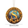 thumbnail image 3 of Custom Christmas Ornaments, Personalized Initial Pendant, Name Decor, Reusable Holiday Keepsake, for Family, Friends, Teachers, Home, Tree, Gift Tag, Xmas Gift, 3 of 4