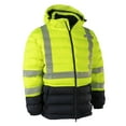 thumbnail image 2 of Hi  Vis Safety Puffer Jacket, 2 of 15