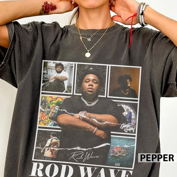 Rod Wave Rapper T-Shirt, Hip Hop Concert Tee, Rod Wave Tour, Rap Fan Gift