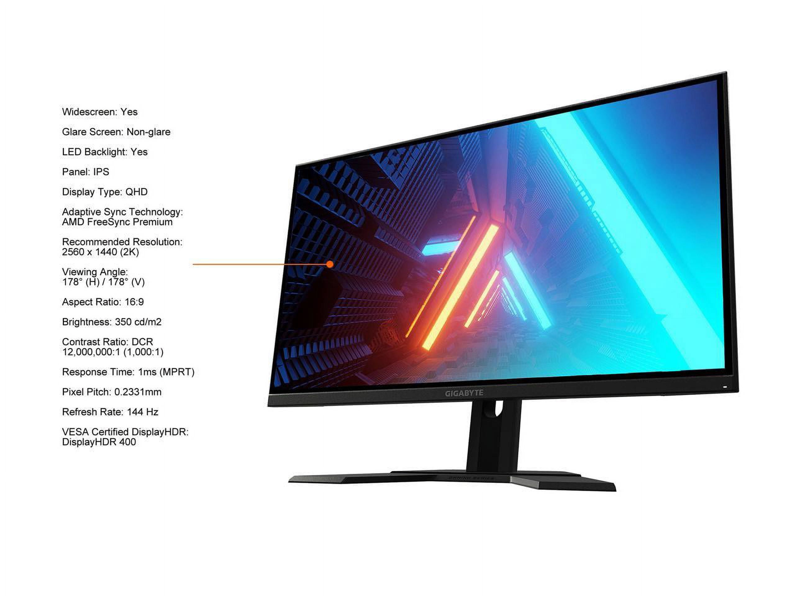 Gigabyte 27 4K 160Hz IPS Gaming Monitor with HDR, FreeSync - 1ms Response  Time