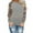 Gray, variant on Long Sleeve Leopard Print Shirts for Women Color Block Raglan Tops Casual Crewneck Basic Tees Fall Clothes 2025 Fashion