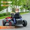 thumbnail image 2 of VOLTZ TOYS 24V Electric Ride-On Kart for Kids, Shock Suspension, Metal Frame, LED Lights, Off-Road Style, 2 of 6