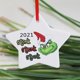 thumbnail image 5 of Decoraciones De Adornos Navideños Con Cubierta Facial Árbol De Navidad Colgante Redondo De Cerámica Colgante Con Tema De Vacuna Regalo Para La Familia Guardurnaity AP006894-12, 5 of 6