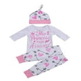 thumbnail image 1 of Ensemble de Vêtements pour Nouveau-Né Bébé Fille Combinaison Pantalon, 1 of 6