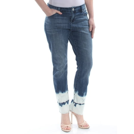 INC Womens Blue Tie Dye Jeans  Size: 8