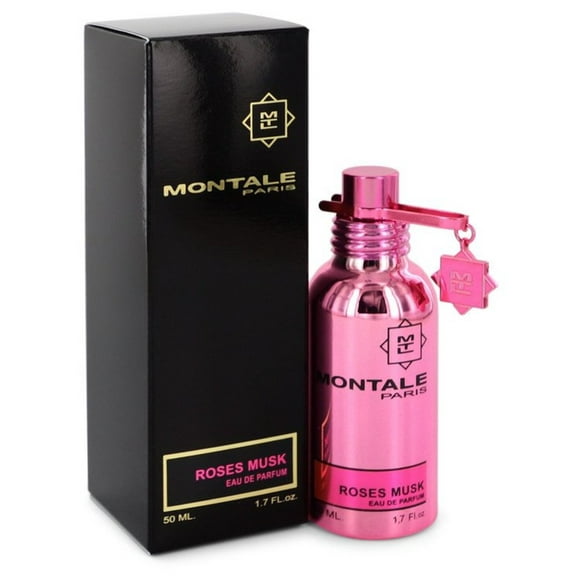 Montale Roses Musc Eau de Parfum Spray pour les Femmes, Dispose d'Une Combinaison des Deux Notes Qui Composent Son Nom, 1,7 Once