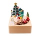 thumbnail image 4 of Cajas musicales de madera navideñas que reproducen la canción Feliz Navidad Movimiento musical Creativo Tren, 4 of 9