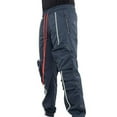 thumbnail image 4 of Men's Sweatpants Elastic Waist Drawstring Straight Joggers Pants Casual Quick Dry Workout Trousers with Pockets, 4 of 5