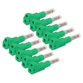 thumbnail image 1 of Prise de Fil de Haut-Parleur Rétractable, Isolée 10PCS Droite Empilable Fiche Banane 4mm pour Équipement Numérique 3C Rouge, Noir, Jaune, Bleu, Vert, 1 of 8