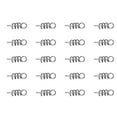 thumbnail image 1 of ZheElen 20pcs Hook Connector Fishing Soft Bait Spring Centering Pins Lock Lure Accessories Fittings Part Tools, 1 of 6
