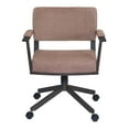 thumbnail image 6 of Armen Living Cairo Director Tilt Caster Swivel Chair, 6 of 11