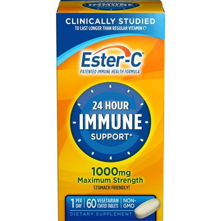 Ester-C The Better Vitamin C: Vitamin C 1000 mg Vitamin Supplement, 60