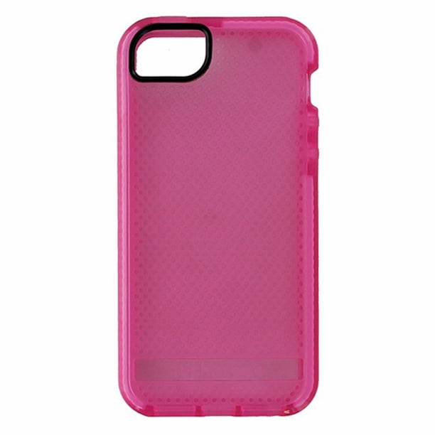 vrede bescherming persoon Tech21 Evo Mesh Series Flexible Gel Case for iPhone 5/5s/SE - Pink / White  - Walmart.com