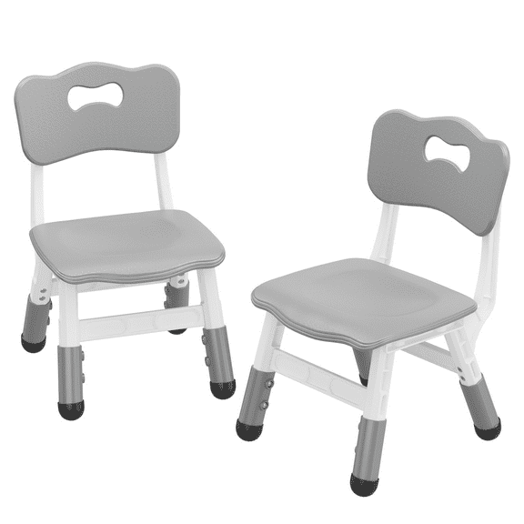 CazToi Height Adjustable Kids Chair Set of 2 Plastic Toddler Hammock Booster Seat