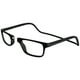 thumbnail image 1 of Gafas de lectura Clic Nashi, plegables, blandas, negras, 3,5x, 1 of 7