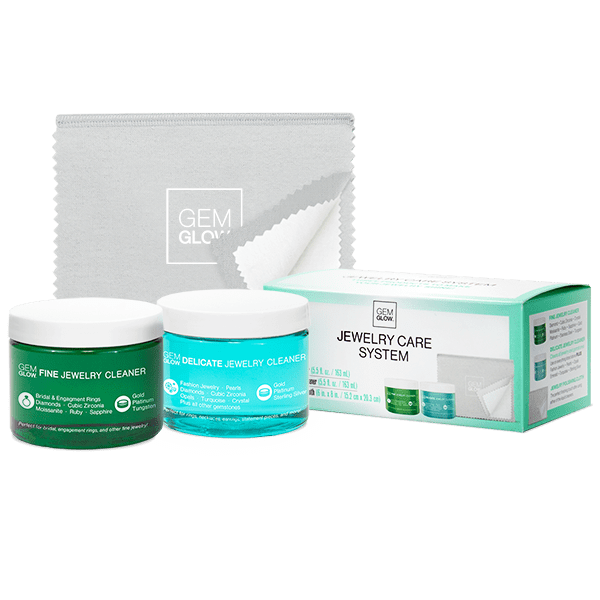 Gem Glow Jewelry Care System for Fine & Delicate Jewelry Cleaning