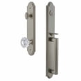thumbnail image 4 of Grandeur Arc D Grip Single Cylinder Handleset with Versailles Knob, 4 of 5