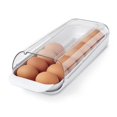 thumbnail image 1 of Soporte para huevos rodantes, dispensador apilable y organizador para almacenamiento en refrigerador, 1 of 5