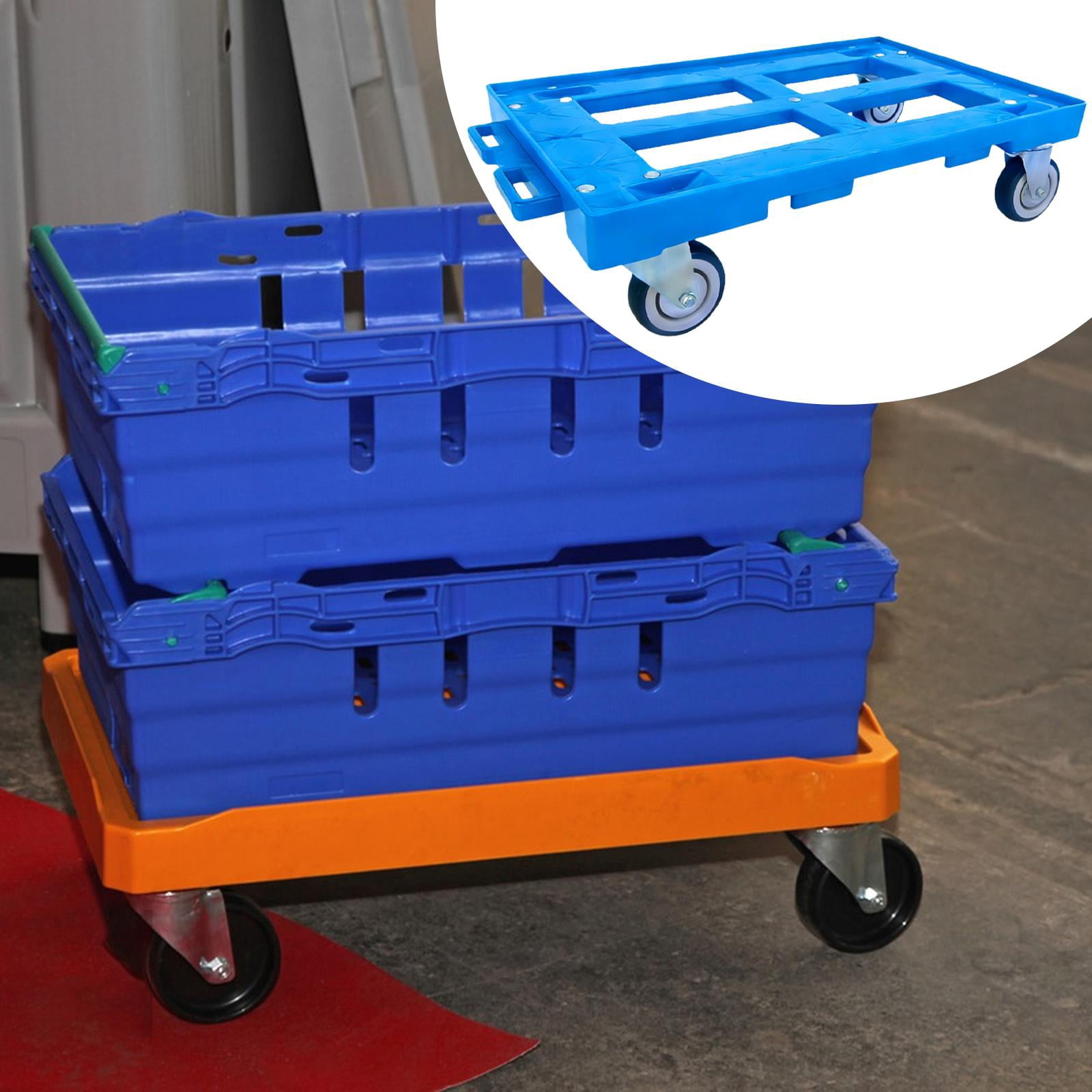 JISADER Furniture Dolly Sturdy Multupurpose Creative Heavy Duty Furniture Mover Tool Blue 3inch wheels