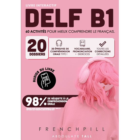 Livre interactif - DELF B1: 60 activitÃ©s pour mieux comprendre le franÃ§ais., (Paperback)