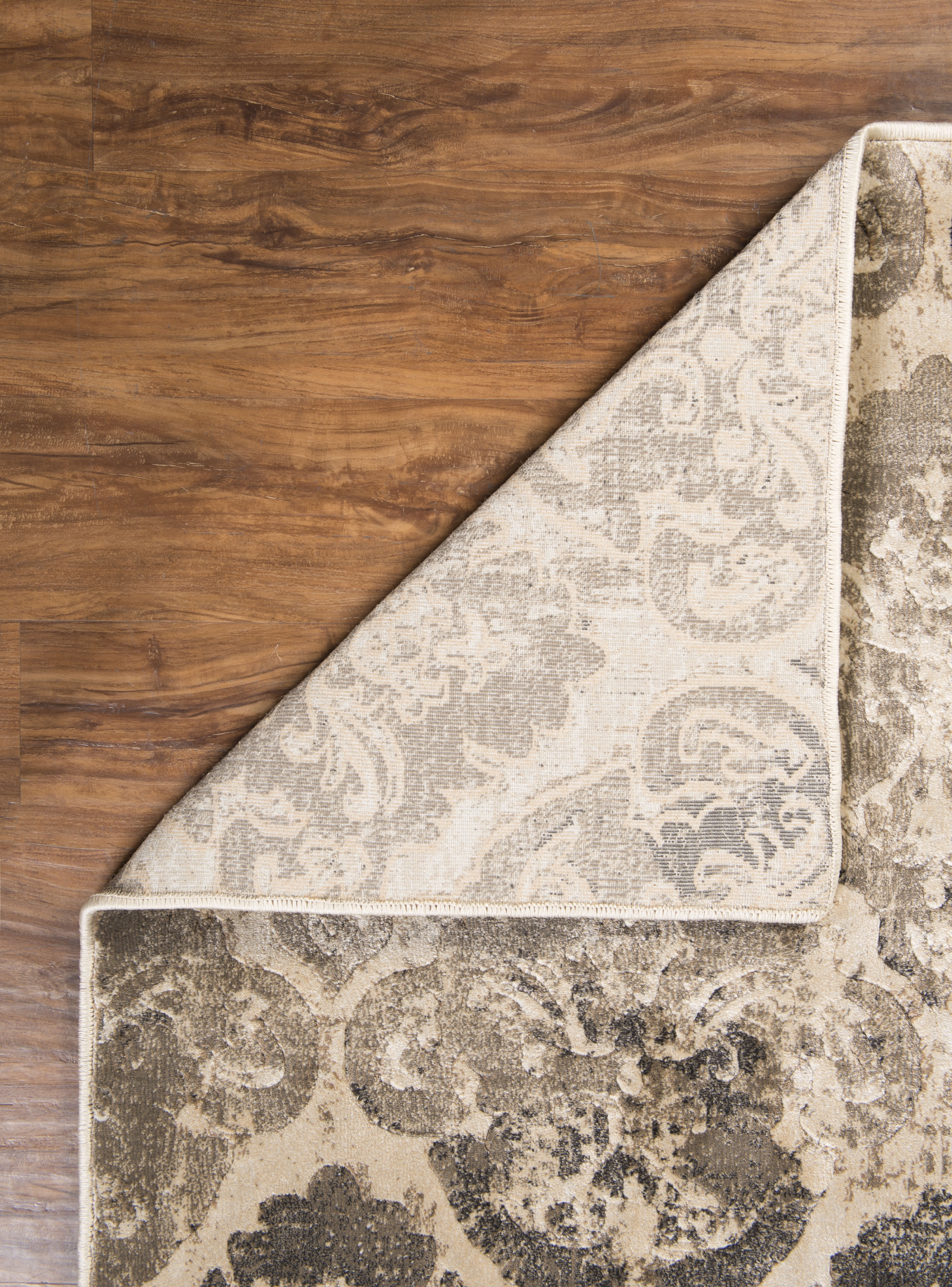Jewel Clara Beige Olive Area Rug 8x10 Powerloomed Transitional Design Polypropylene