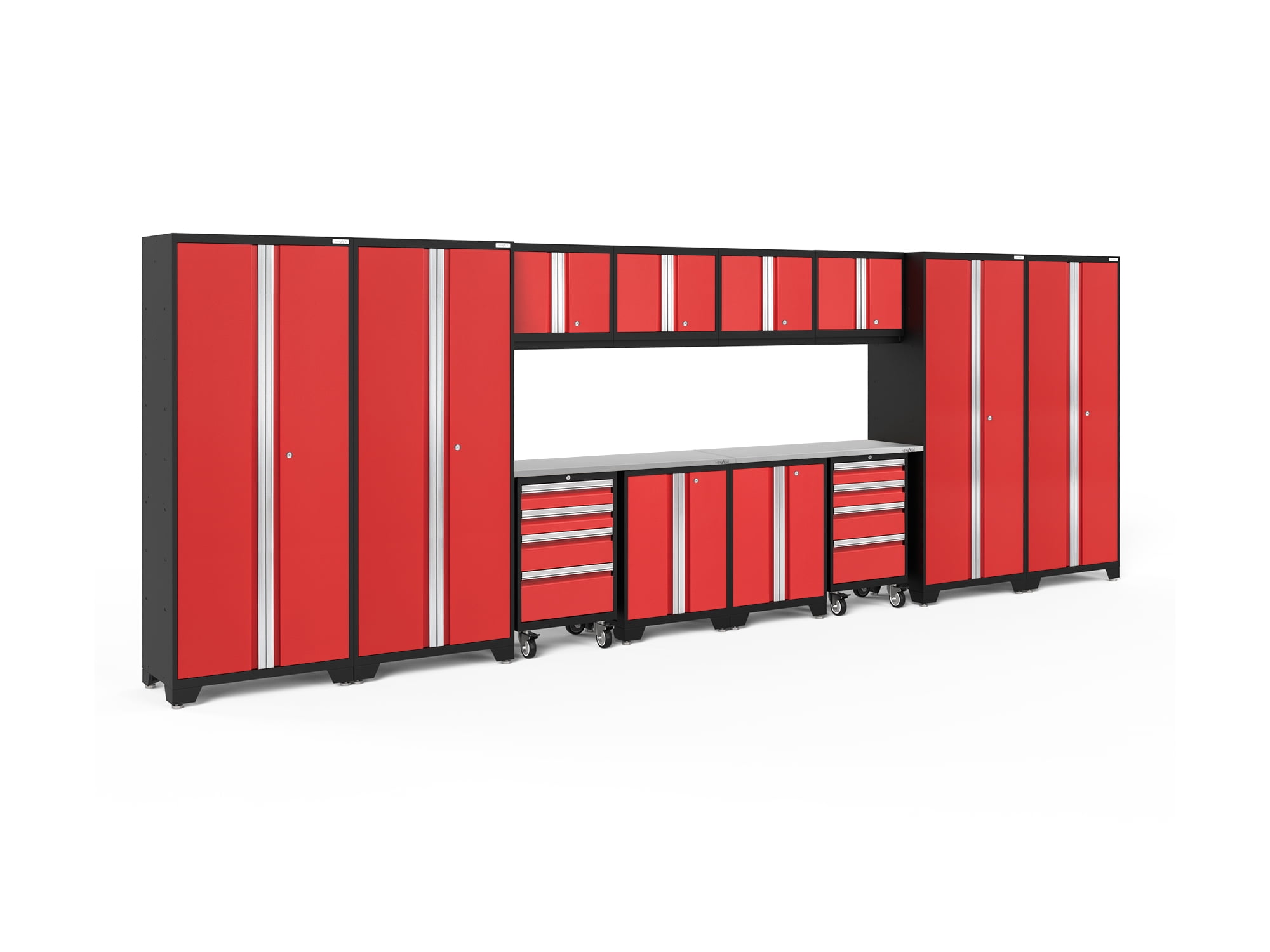【ベル】CEO Cabinet Storage Set BYNSOE Metal Garage Storage Cabinet with Lock and 5