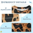 thumbnail image 2 of FORMRS Boys Rash Guard with Short Sleeves UPF 50+ Swim Shirts Sizes 3-12T, Leopard Pattern, 2 of 6