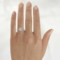 thumbnail image 5 of Brilliant 2.00 Cts Round Cut Moissanite Diamond Ring , Engagement Ring ,18K White Gold Plated Wedding Ring, Anniversary Ring, Jewelry Ring for Her, 5 of 5