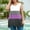 Purple, variant on Women's Tank Tops Plus Size Under $5 Round Neck Printing Oversized Sleeveless T-shirt Loose Tank Top Blouse