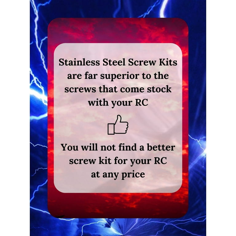 RCScrewZ Stainless Screw Kit asc123 for Associated RC10B74.2D 1/10