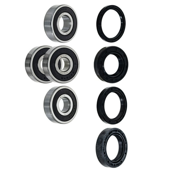 Niche Wheel Bearing Seal Kit for Honda CB900C GL1000L GL1100 6204-2RS 6302-2RS MK1008519