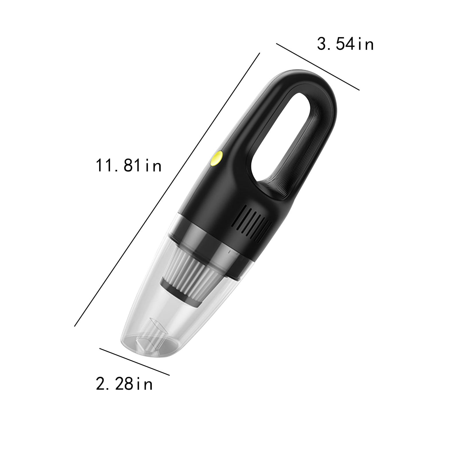 HBYJLZYG Vacuum Cleaner Handheld Vacuum Cleaner,, USB Rechargeable, Wet & Dry Vacuum Cleaner, For Car, Household Cleaning