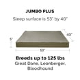 thumbnail image 4 of FurHaven Pet Products Quilt-Top Convertible Indoor-Outdoor Deluxe Memory Top Pet Bed for Dogs & Cats - Dark Sage, Jumbo Plus, 4 of 12
