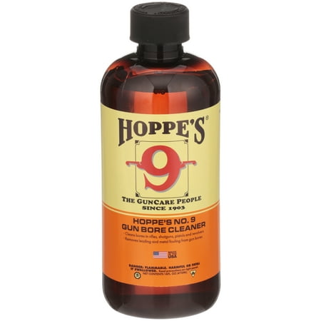 Hoppes 9 Gun Bore Cleaner 16 fl. oz. Bottle (Best Rated Gun Cleaning Solvents)