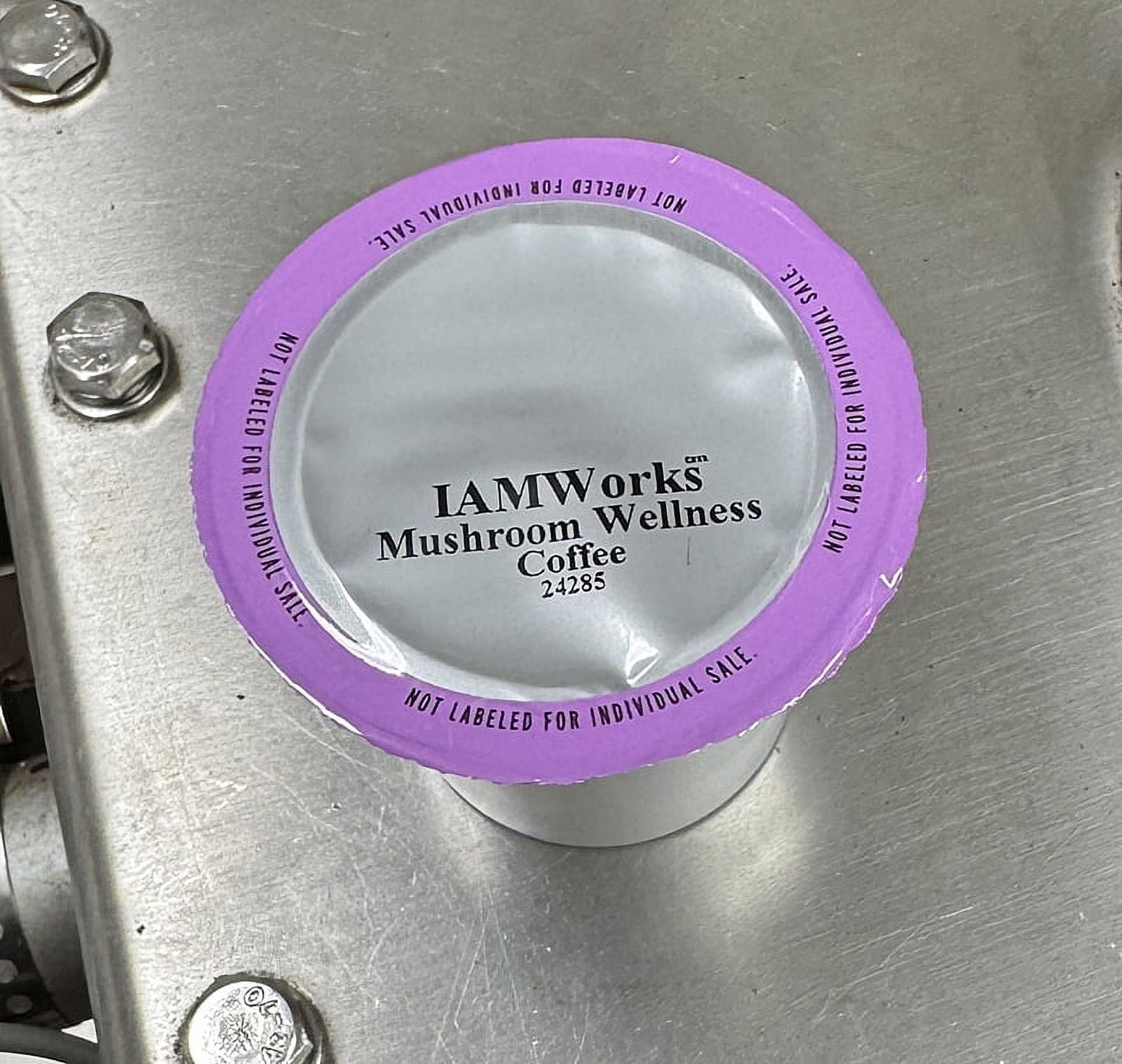 Iam Works Wellness Mushroom Coffee Blend Pods 11gr per K/pod