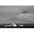 thumbnail image 2 of Su, Keren 14x11 Black Ornate Wood Framed with Double Matting Museum Art Print Titled - Floating iceberg in the ocean-Greenland, 2 of 4