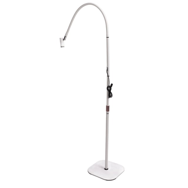 Sonew Luz LED UV Para Pegamento de Extensión de Pestañas UV Fotopolimerizable, Luz LED de Ajuste de Altura de 5 Brillos Con Control de Pedal para Belleza